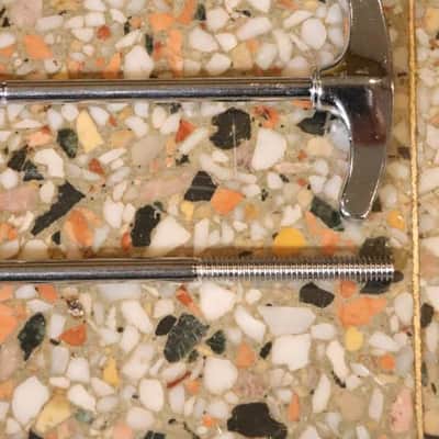 Ludwig USA 4 1/8" Chrome T Rods 3pk Vintage 1960's -70's #2 image 3