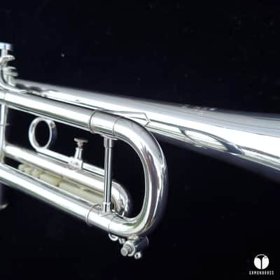 Beautiful Getzen Eterna Severinsen Model trumpet case mouthpiece gamonbrass image 9