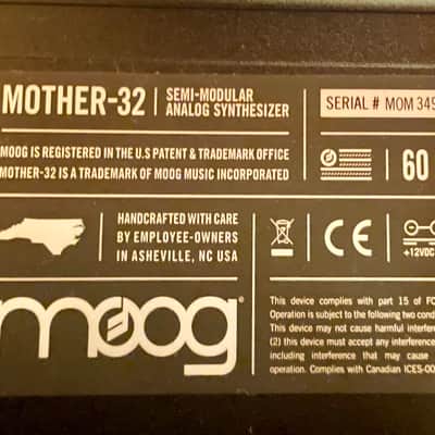 Moog DFAM + Moog Mother-32 Semi-Modular Synth Bundle – Excellent + Rack Kit image 5