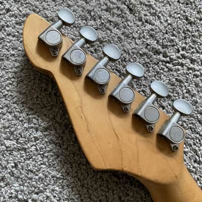 J&D Sunburst HSS Electric Guitar, Solid Basswood Body, Maple Neck, 22 Frets Fingerboard image 3