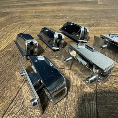 Remo Quick Release Tom Drum Spares Lugs Hardware Set Of 6 #ME101 image 3