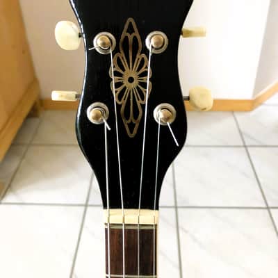 Framus Tenor Banjo, DIXI model (2nd gen) 1962 - black/silver image 11