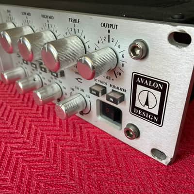 Avalon VT-737sp Tube Channel Strip 2010s - Silver image 6