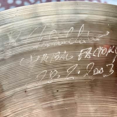 Roberto Spizzichino 20" Light Medium Thin Ride cymbal, 1816 gr - Video image 10