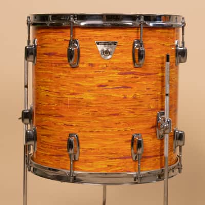 1970s Ludwig Standard Mod Orange Drum Set Bild 2