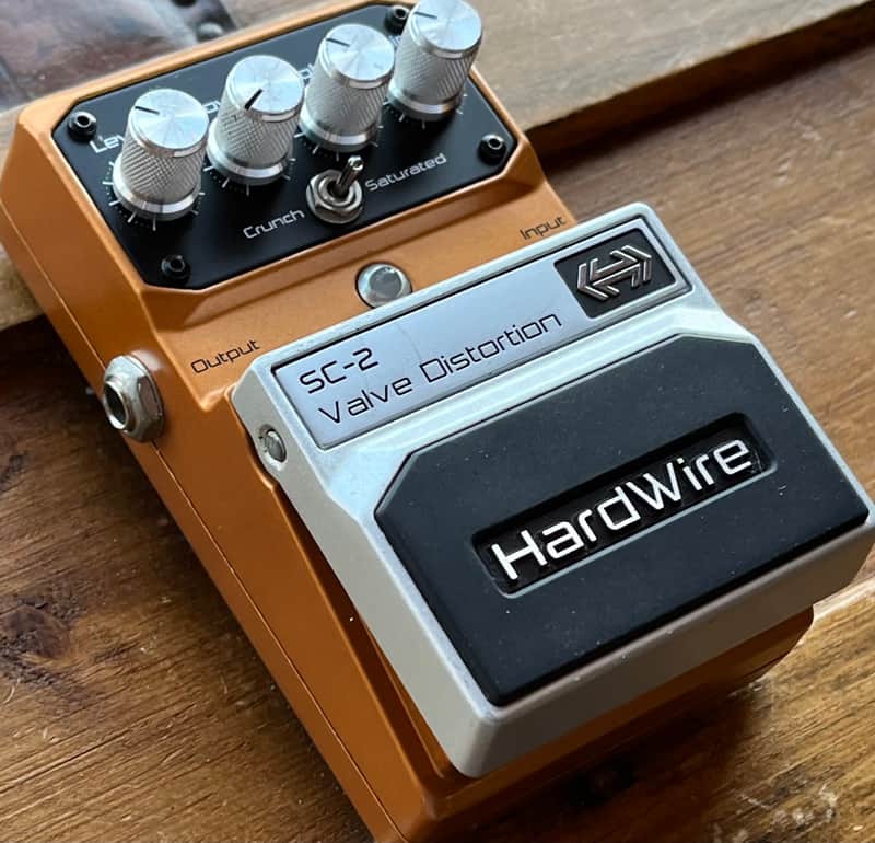 (17727) DigiTech Hardwire SC-2 Valve Distortion 2010s - Orange image 1
