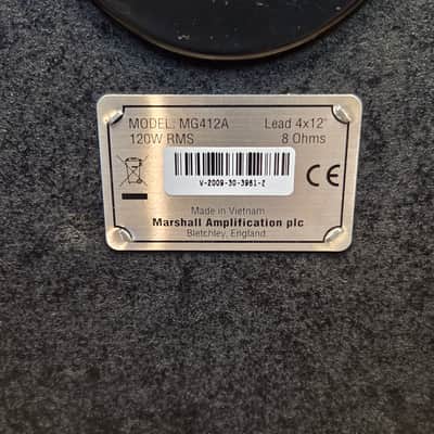 Marshall MG412A 4x12 Cabinet Local Pickup only In Milwaukee, WI image 6