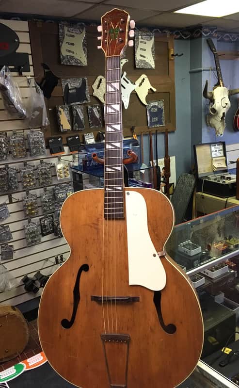 1950 's Silvertone Kay 17" Acoustic Archtop Excellent tone! image 1