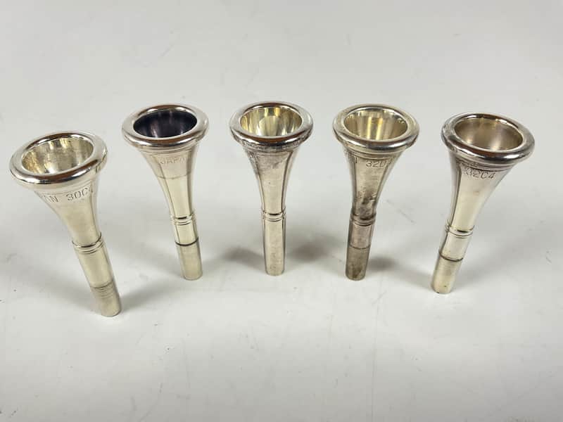 Used French Horn Mouthpiece Lot 2: Five Yamaha Mouthpieces [14842] image 1