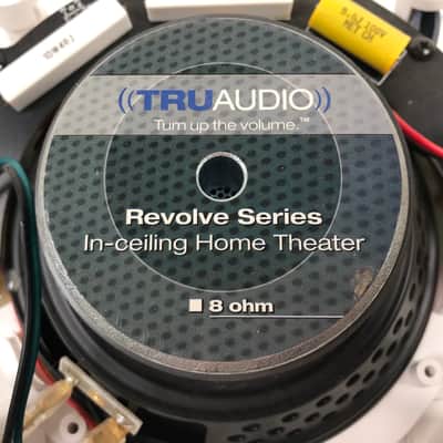 TruAudio REV-LCR.1 Speaker 8" Revolve Series In Ceiling Home Theater 8 ohm image 7