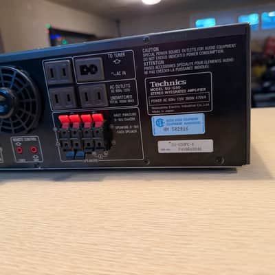 Technics SU-G50 Stereo Integrated Amplifier (Made In Japan) Serviced Beauty🔥🎶 image 12