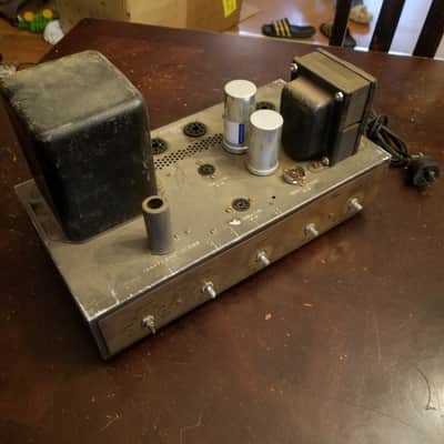 Eico HF-20 mono tube amp hi-fi dual 6L6 with ornamental cage 1959 image 2