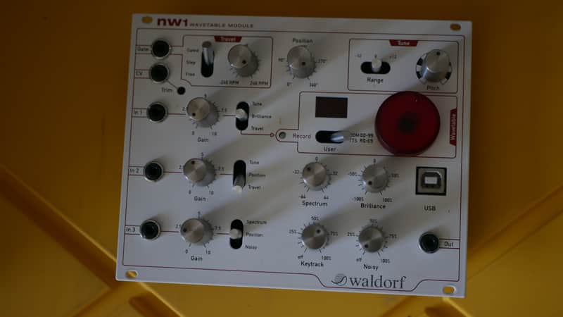 Waldorf NW1 Wavetable Oscillator Module 2015 - Present - White image 1
