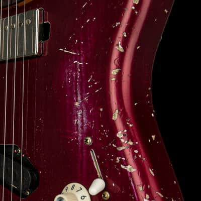 Fender Custom Shop 1966 Stratocaster SH Heavy Relic - Aged Midnight Wine #88062 image 11