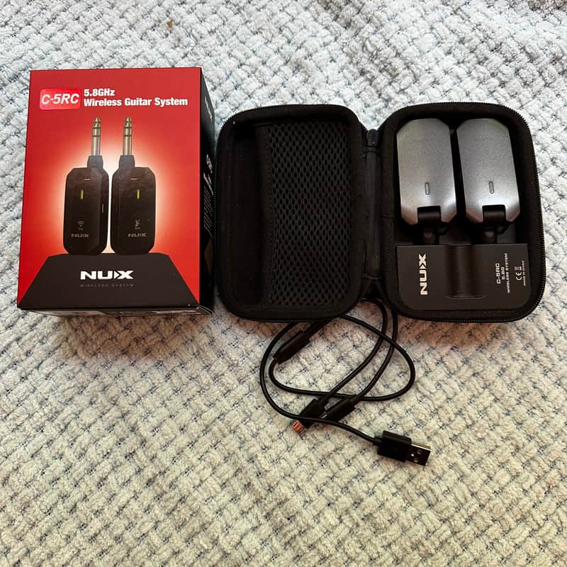 NuX C-5RC Wireless Guitar System 2021 - Present - Black image 1