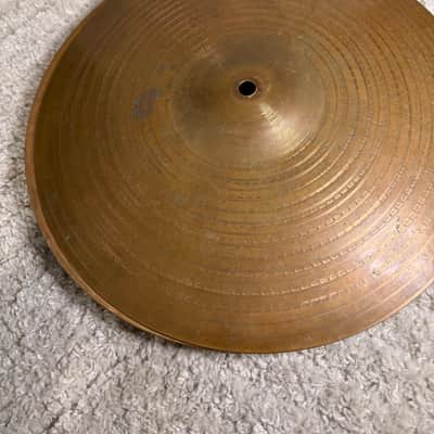 Zildjian 14" A. Zildjian '60s Stamp Hi-Hat Cymbals (Pair) 1960s - Traditional image 7