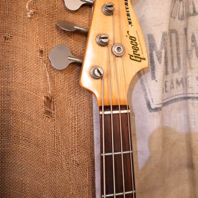 Greco Mercury Bass 1970's Black Circa 1977 image 3