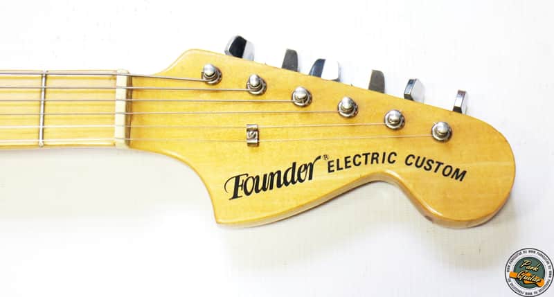 Founder Electric Custom Stratocaster 70's Sunburst | Reverb Australia