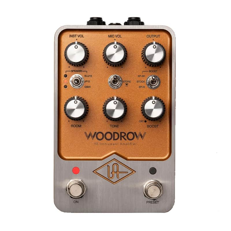 Universal Audio Woodrow ’55 Instrument Amplifier Pedal Wood