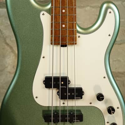 SADOWSKY MetroLine Hybrid PJ 21-4 Corde - Made in Germany - Sage Green Metallic Satin image 6