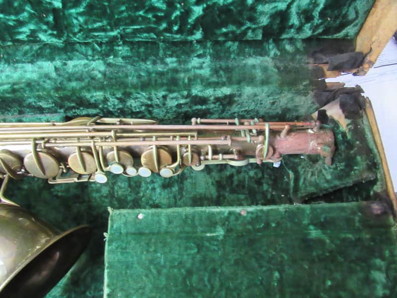 Sorkin Music Company Premier c or B flat tenor melody saxophone in good working condition image 1
