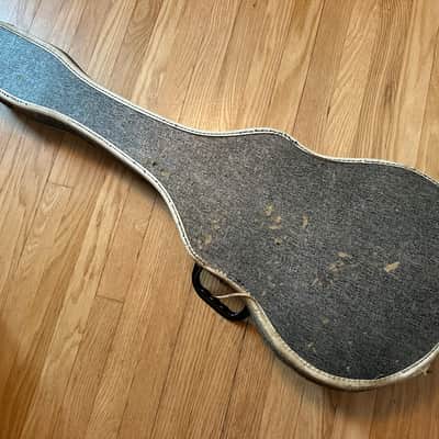 Supro Pocket Bass with Original Case Extra Short Scale Thick Neck 1961 - Black image 12