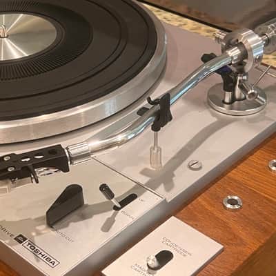 Toshiba SR 80 Turntable W/ New Cart (NICE) Player image 3