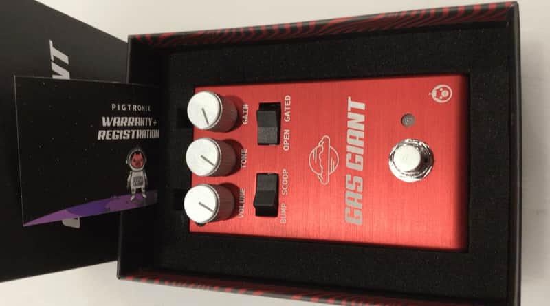 Pigtronix Gas Giant Analog Jumbo Fuzz Guitar Pedal image 1