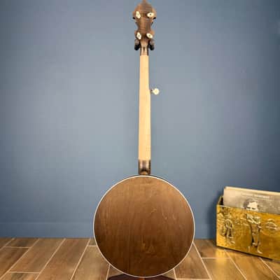 Custom Deering Rustic Wreath 5 String Banjo with Speed Finish Neck image 2