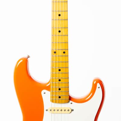 Squier Hank Marvin Stratocaster 1991 Fiesta Red image 7