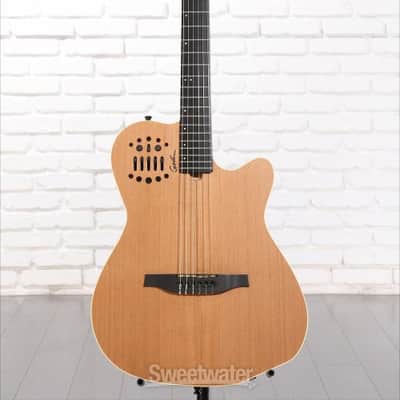 Godin ACS-SA Slim  Nylon String Acoustic-Electric Guitar - Natural Semi-Gloss (ACSSASlimNatd1) image 1