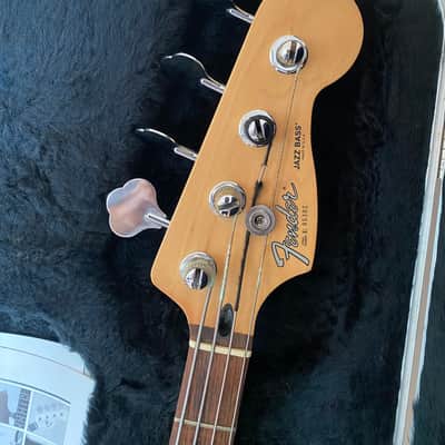 Fender American Jazz Bass USA Olympic White 1989 / Case image 5