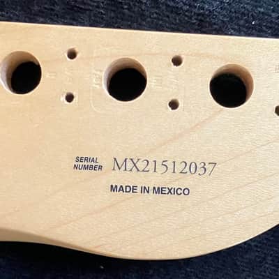 Fender Standard Mexican Telecaster Left-Handed Maple Neck image 7