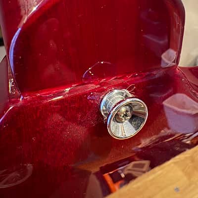 Vintage LVS6 Reissued Series Double Cut Left-Handed image 9