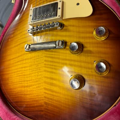 Gibson Custom Shop 60th Anniversary '60 Les Paul Standard Reissue V2 #001797 2020 - Tomato Soup Burst image 4