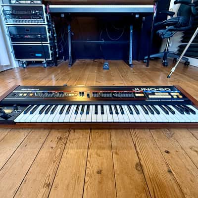 Roland Juno-60 + Flight Case (1982) image 9