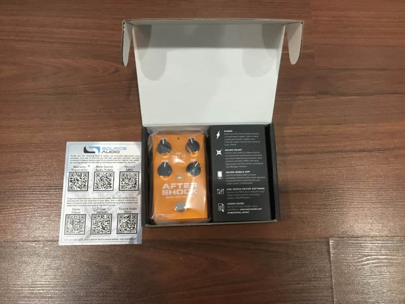 Source Audio Aftershock Bass Distortion - Orange image 1