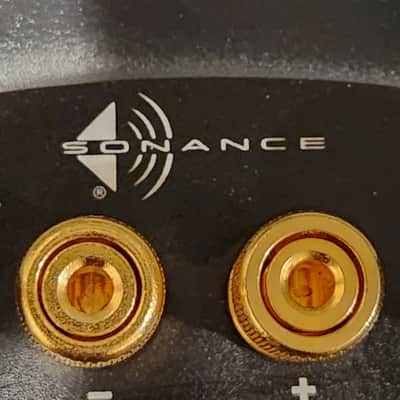 Sonance Sonance MC 33-1751 center channel speaker 90s - Black image 8