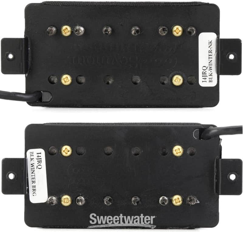 Seymour Duncan Black Winter Humbucker Pickup Set - Black (BlackWinSetBKd1) image 1