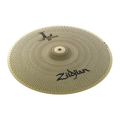 Zildjian L80 Low Volume Cymbal Pack of 14-Inch Hi-Hats, 16-Inch Crash, and 18-Inch Crash Ride with Sandblasted Finish image 3