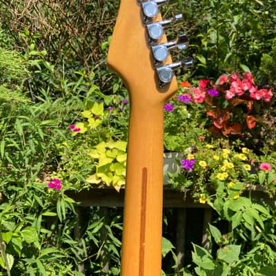 Vintage 1986 Squier by Fender Contemporary Stratocaster Made in Japan Torino Red image 16