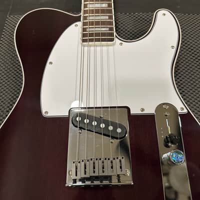 Warmoth Custom Mahogany Esquire 2020 - Transparent Purple image 20