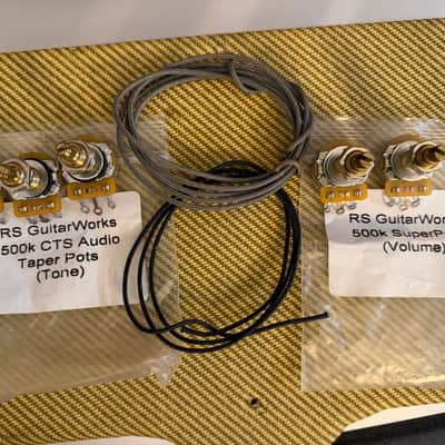 1959 Gibson Les Paul RS Guitarworks Wiring Harness 1957 1958 1960 Cherry Sunburst Goldtop Pots Vintage Compltete Wiring Harness Assembly 500 K Pots SG ES 335 345 355 1950's 1960's Centralab Bonamassa image 1