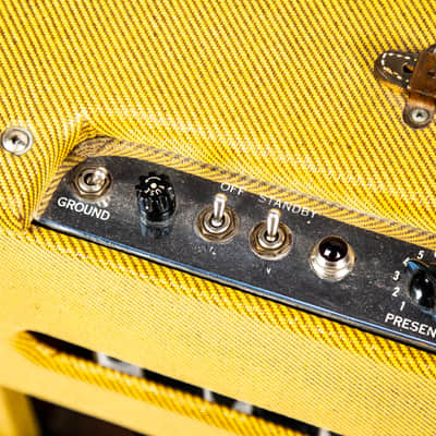 Fender Tweed "Twin Amp" Owned by Brian Setzer image 10