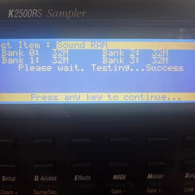 KURZWEIL K2500RS Digital Sampler. FULLY LOADED! Includes the extremely rare KDFX option image 9