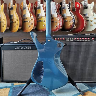Ibanez IC420-ABM Iceman 2024 - Antique Blue Metallic image 10