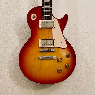 Gibson Les Paul R8 1958 Custom Shop With Upgrades Case & Candy 2011 - Cherry Sunburst image 2