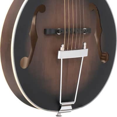 Gold Tone A-6 A-Style Acoustic-Electric Mandolin/Guitar, Solid Spruce Top, Tobacco Burst Satin image 2