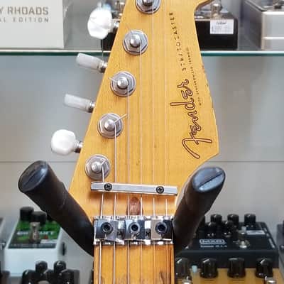 used 2012 Fender Custom Shop Greg Fessler Masterbuilt 1956 Stratocaster Relic HSS Floyd Rose, Excellent Condition with OHSC! image 11
