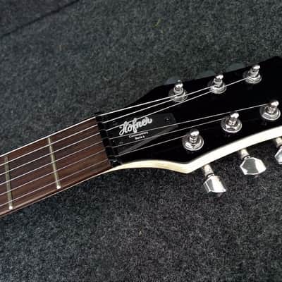 Hofner HCT-SH-R CT Series Shorty Travel/Mini Electric Guitar Red image 6